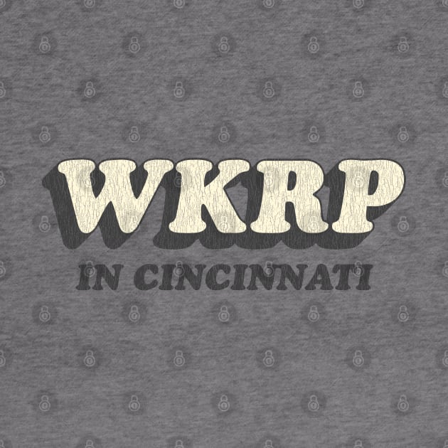 WKRP in Cincinnati Vintage Black by Sayang Anak